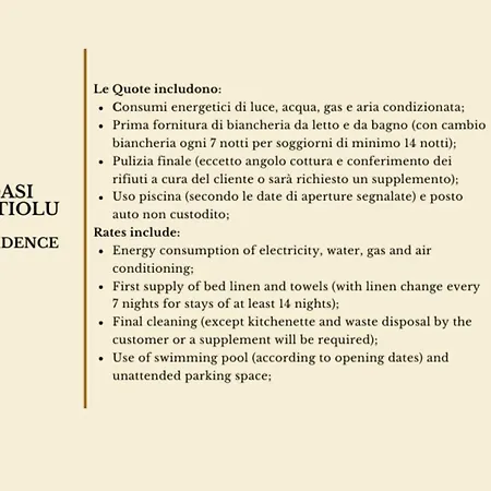 Aparthotel Isa-residence With Swimming-pool In Ottiolu Just 250 Mt From The Sea, With Air Conditioning And Private Outdoor Area 3*